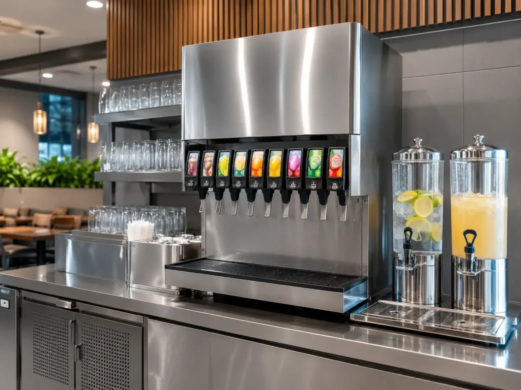 Commercial beverage machine repair for restaurants