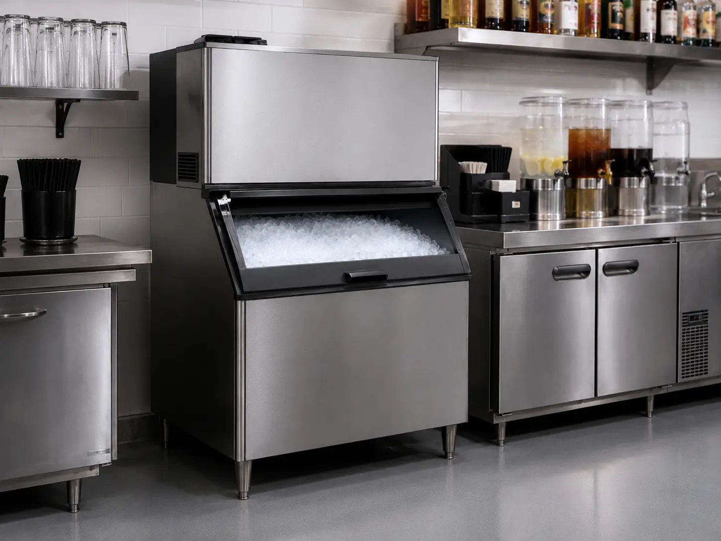 Ice machine maintenance for restaurants and businesses