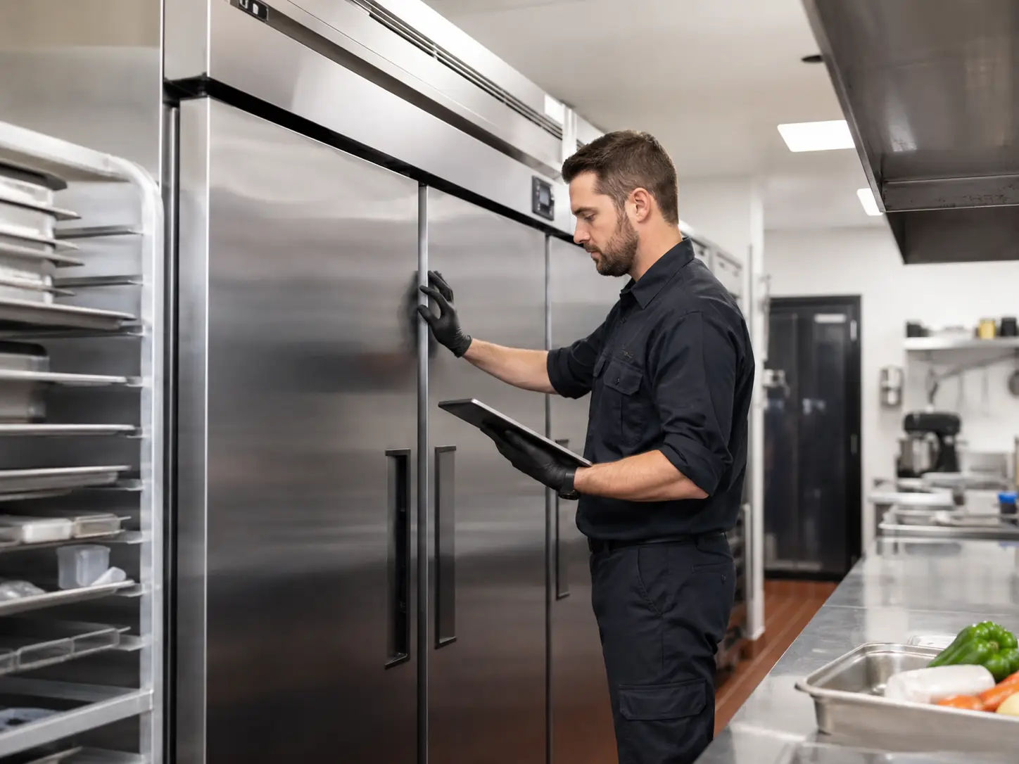 Commercial kitchen equipment inspection and maintenance