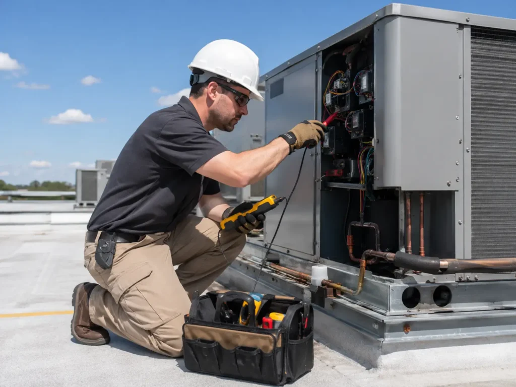 HVAC preventive maintenance for commercial systems