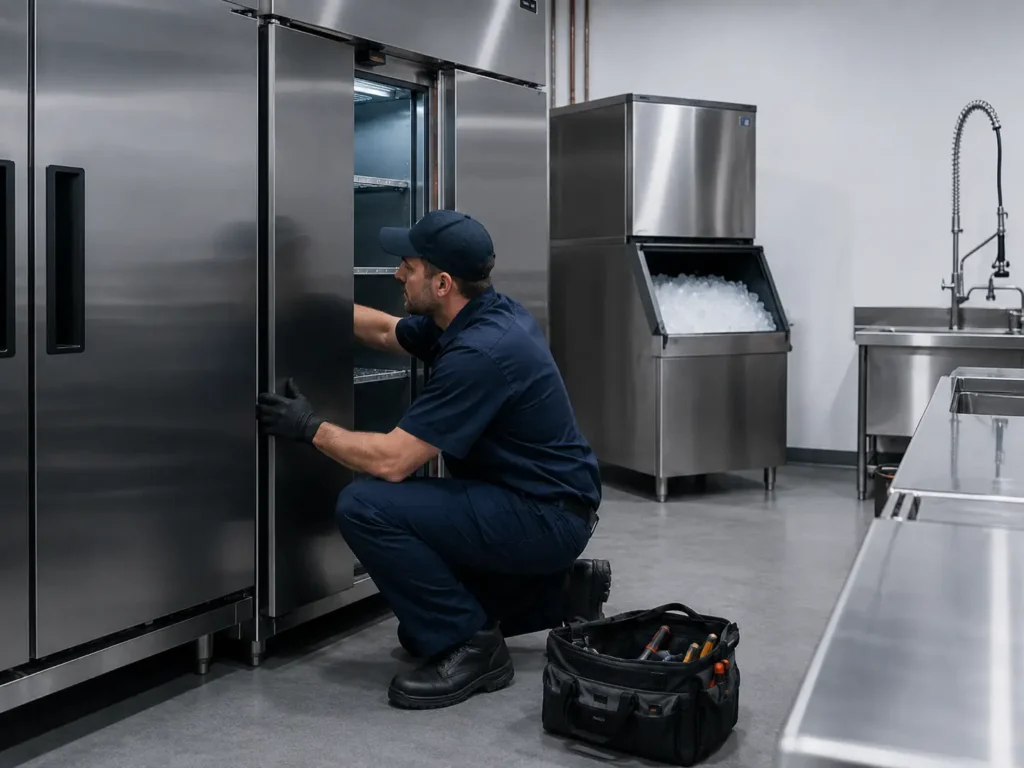 Commercial refrigeration and ice machine repair services
